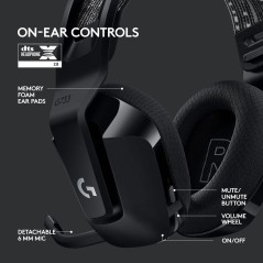 Logitech G G733 LIGHTSPEED Wireless RGB Gaming Headset – Immersive Wireless Audio & Stylish Black Design